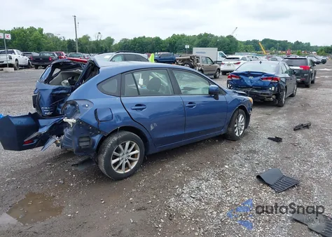 2013 Subaru Impreza 2.0I Premium z USA, uszkodzony, nr VIN JF1GPAC61D2856049